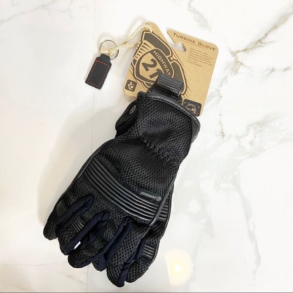 Highway 21 S Mens Mesh Turbine Riding Glove NWT - Picture 3 of 12